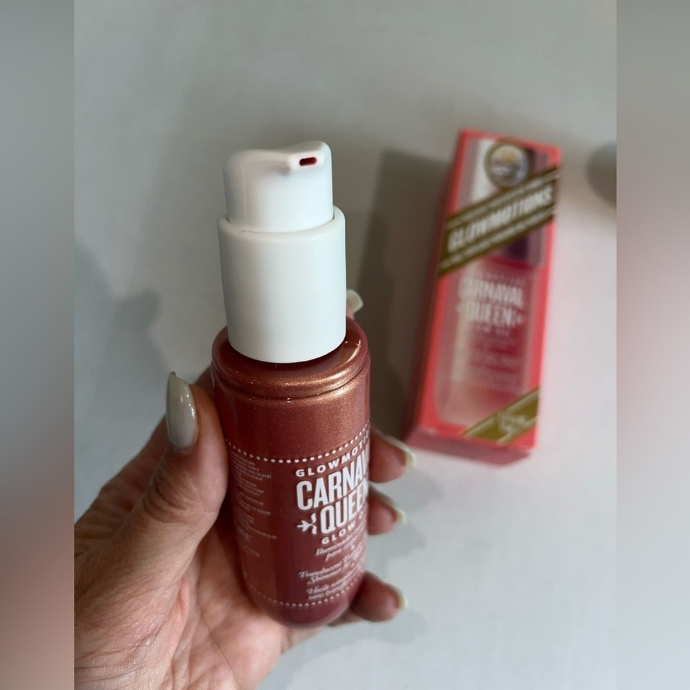 NWB GLOWMOTIONS Limited Edition Glowmotions Glow Body Oil in Carnaval Queen - Picture 3 of 8